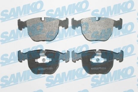 Гальмівні колодки, дискове гальмо (набір) SAMKO 5SP771