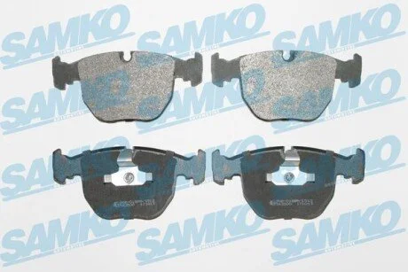 Гальмівні колодки, дискове гальмо (набір) SAMKO 5SP771