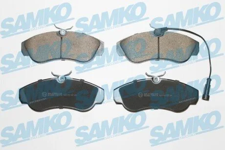 Гальмівні колодки, дискове гальмо (набір) SAMKO 5SP774