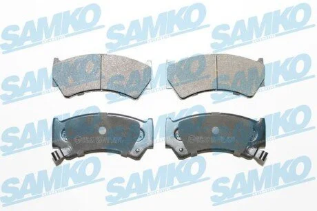 Гальмівні колодки, дискове гальмо (набір) SAMKO 5SP778
