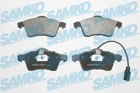 Колодки передние R15, 96-03 (c датчиком) SAMKO 5SP787