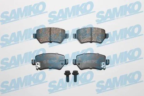 Гальмівні колодки, дискове гальмо (набір) SAMKO 5SP811
