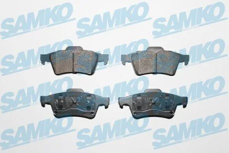 Гальмівні колодки, дискове гальмо (набір) SAMKO 5SP815