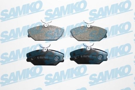 Гальмівні колодки, дискове гальмо (набір) SAMKO 5SP816