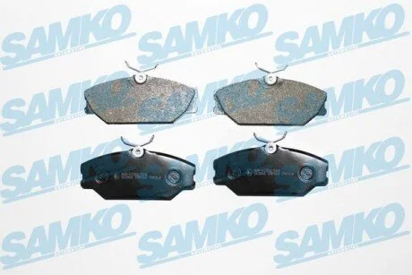 Гальмівні колодки, дискове гальмо (набір) SAMKO 5SP816