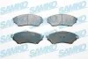 Гальмівні колодки, дискове гальмо (набір) SAMKO 5SP819 (фото 1)