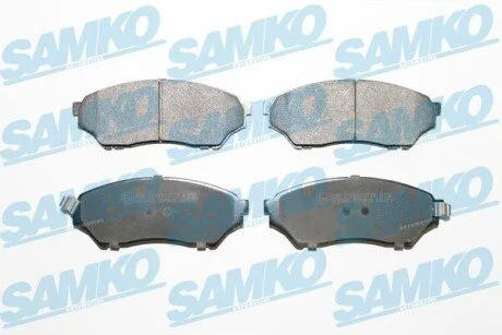 Гальмівні колодки, дискове гальмо (набір) SAMKO 5SP819