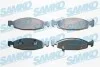 Гальмівні колодки, дискове гальмо (набір) SAMKO 5SP840 (фото 1)