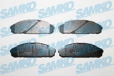 Гальмівні колодки, дискове гальмо (набір) SAMKO 5SP844 (фото 1)