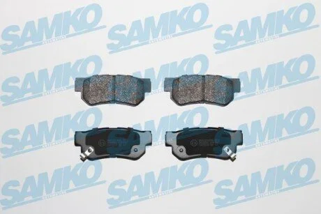 Гальмівні колодки, дискове гальмо (набір) SAMKO 5SP847