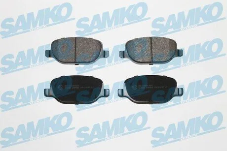 Гальмівні колодки, дискове гальмо (набір) SAMKO 5SP855