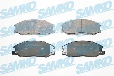 Гальмівні колодки, дискове гальмо (набір) SAMKO 5SP859