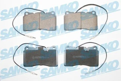 Колодки гальмівнi перед. Peugeot 607 3.0 24V (309x29mm) SAMKO 5SP863