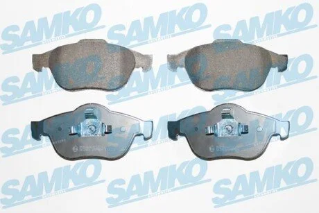 Гальмівні колодки, дискове гальмо (набір) SAMKO 5SP864