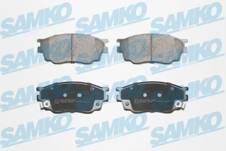 Гальмівні колодки, дискове гальмо (набір) SAMKO 5SP877