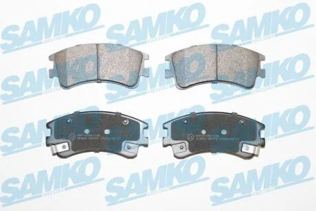 Гальмівні колодки, дискове гальмо (набір) SAMKO 5SP878