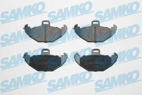 Гальмівні колодки, дискове гальмо (набір) SAMKO 5SP883