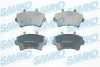 Колодки гальмівні передні 98-06 R16 (тип BOSCH) SAMKO 5SP884 (фото 1)