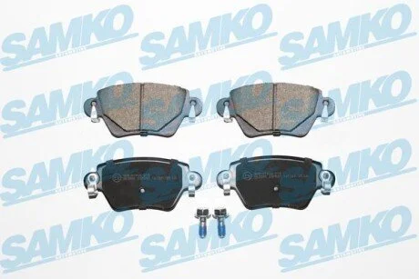 Комплект гальмівних колодок дискові MONDEO SAMKO 5SP897