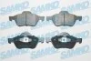 Колодки гальмівні передні Megane,Scenic, Laguna 01- SAMKO 5SP898 (фото 1)