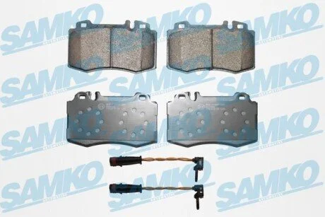 Гальмівні колодки, дискове гальмо (набір) SAMKO 5SP899A