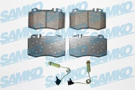 Гальмівні колодки, дискове гальмо (набір) SAMKO 5SP899B