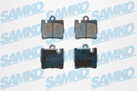 Гальмівні колодки, дискове гальмо (набір) SAMKO 5SP900
