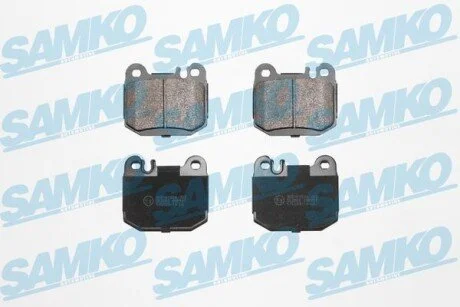 Гальмівні колодки, дискове гальмо (набір) SAMKO 5SP901