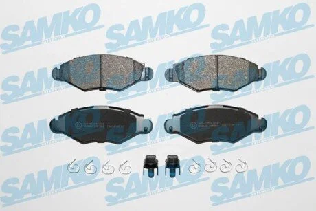 Гальмівні колодки, дискове гальмо (набір) SAMKO 5SP903