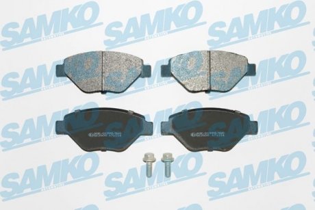 Гальмівні колодки, дискове гальмо (набір) SAMKO 5SP910
