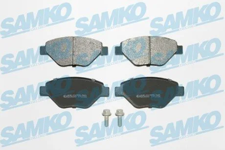 Гальмівні колодки, дискове гальмо (набір) SAMKO 5SP910