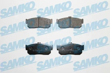 Гальмівні колодки, дискове гальмо (набір) SAMKO 5SP929
