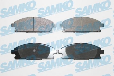 Гальмівні колодки, дискове гальмо (набір) SAMKO 5SP935