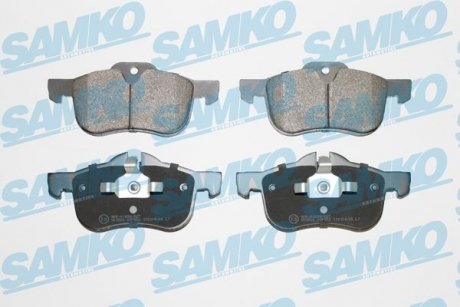 Гальмівні колодки, дискове гальмо (набір) SAMKO 5SP952