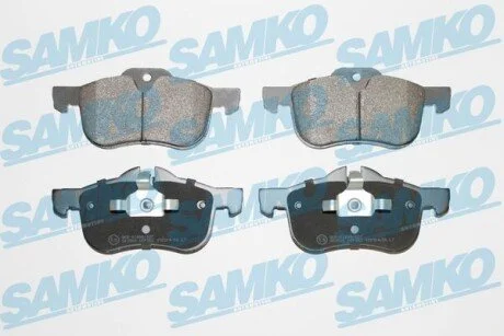 Гальмівні колодки, дискове гальмо (набір) SAMKO 5SP952