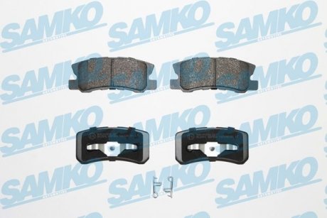 Гальмівні колодки, дискове гальмо (набір) SAMKO 5SP954