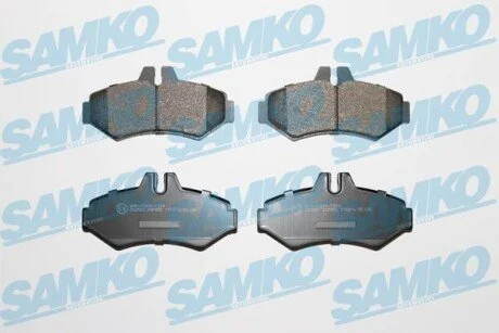 Гальмівні колодки, дискове гальмо (набір) SAMKO 5SP956