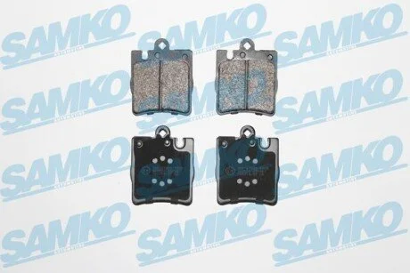 Гальмівні колодки, дискове гальмо (набір) SAMKO 5SP957