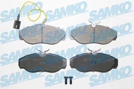 Гальмівні колодки, дискове гальмо (набір) SAMKO 5SP964