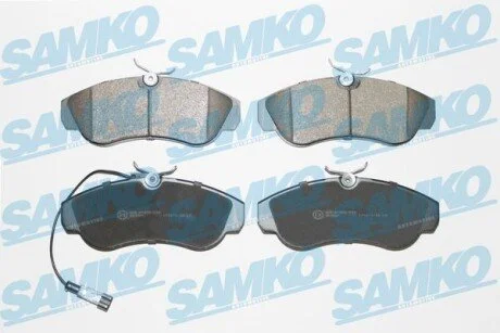 Колодки гальмівні передні 00-01 (1.8t) SAMKO 5SP965