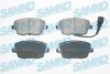Гальмівні колодки, дискове гальмо (набір) SAMKO 5SP973 (фото 1)