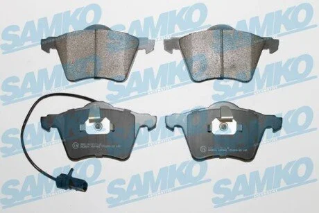 Комплект гальмівних колодок дискові ALHAMBRA SHARAN SAMKO 5SP982
