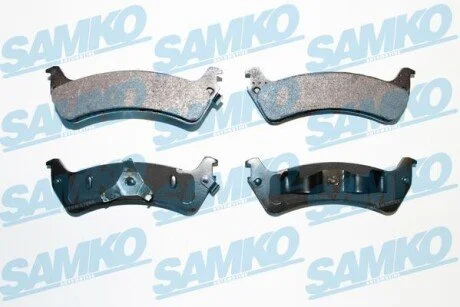 Гальмівні колодки, дискове гальмо (набір) SAMKO 5SP990