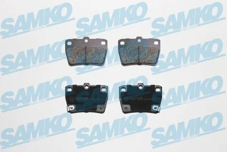Гальмівні колодки, дискове гальмо (набір) SAMKO 5SP997