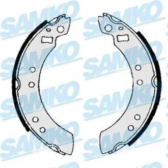 Гальмівні колодки (набір) SAMKO 80600