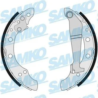 Гальмівні колодки (набір) SAMKO 84100