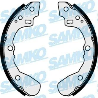 Гальмівні колодки (набір) SAMKO 87440