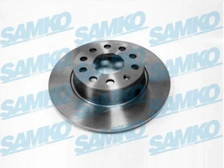 Диск гальмівний AU/SE/SK/VW SAMKO A1038P