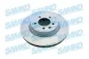 Диск гальмівний (задній) Land Rover Discovery V 16-/ Range Rover 12- (325x25) PRO A4033VR