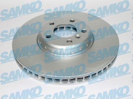 Диск гальмівний bimetalic /L/ BMW SAMKO B2086VBR